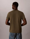 SUEDED T-SHIRT OLIVE NIGHT LI1
