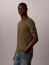 SUEDED T-SHIRT OLIVE NIGHT LI1
