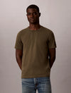SUEDED T-SHIRT OLIVE NIGHT LI1