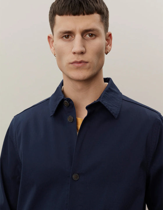 LANGLEY OVERSHIRT NAVY