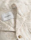 LESLEY SS PAISLEY SHIRT IVORY