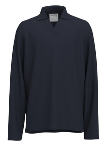  PHIL SPLIT NECK POLO SKY CAPTAIN