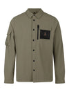 HULUN STRETCH OVERSHIRT JACKET CLOVER GREEN