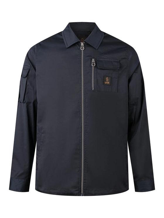 VIETNAM ZIP THROUGH JACKET NAVY