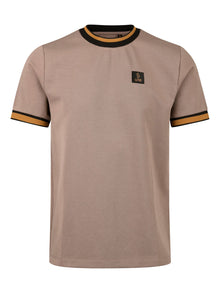  CORON  T-SHIRT HARDNUT BLACK GOLD
