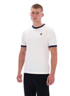 MARCONI T-SHIRT GARDENIA / NAVY (130)