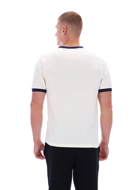 MARCONI T-SHIRT GARDENIA / NAVY (130)