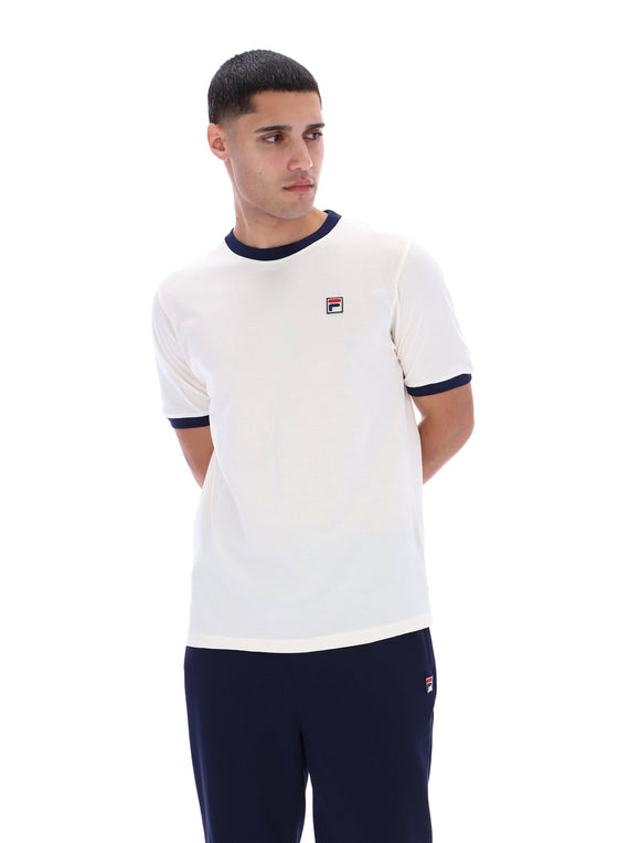 MARCONI T-SHIRT GARDENIA / NAVY (130)