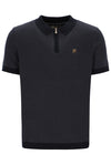 MARTY ZIP POLO BLACK 001