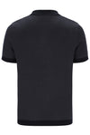 MARTY ZIP POLO BLACK 001