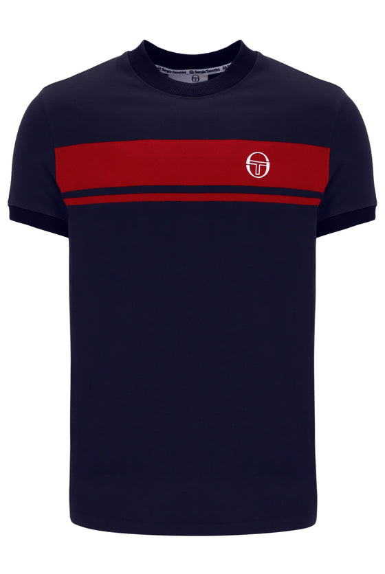 MASTER STRIPE T-SHIRT MARITIME / ADRENALINE (226)