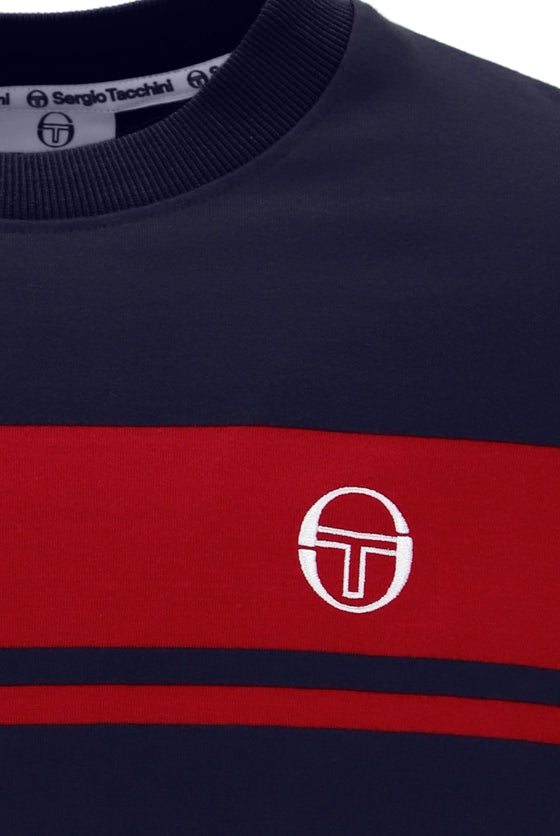 MASTER STRIPE T-SHIRT MARITIME / ADRENALINE (226)