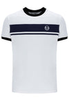 MASTER T-SHIRT WHITE MARITIME BLACK 602