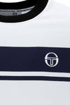 MASTER T-SHIRT WHITE MARITIME BLACK 602