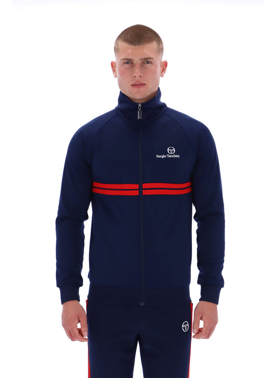 DALLAS TRACK TOP MARITIME BLUE / ADRENALINE (303)