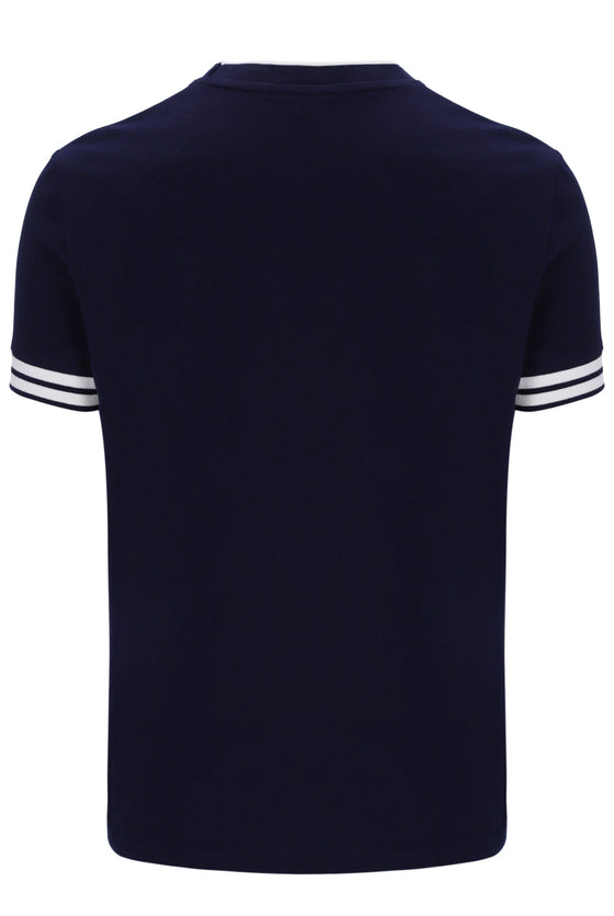 NEW ICEBERG T-SHIRT MARITIME BLUE/WHITE 241