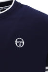 NEW ICEBERG T-SHIRT MARITIME BLUE/WHITE 241