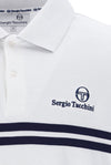 NEW SUPERMAC SS POLO WHITE / MARITIME (134)