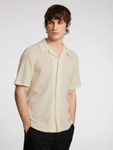  BANE SS SHIRT RELAX EGRET