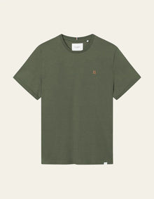  NORREGAARD CREW NECK T-SHIRT OLIVE NIGHT
