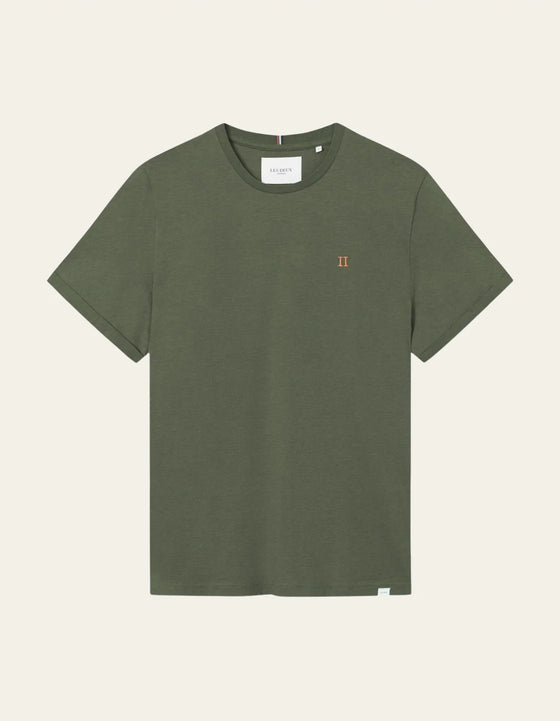 NORREGAARD CREW NECK T-SHIRT OLIVE NIGHT