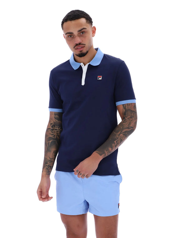 PANATTA POLO SHIRT NAVY / VISTA / WHITE