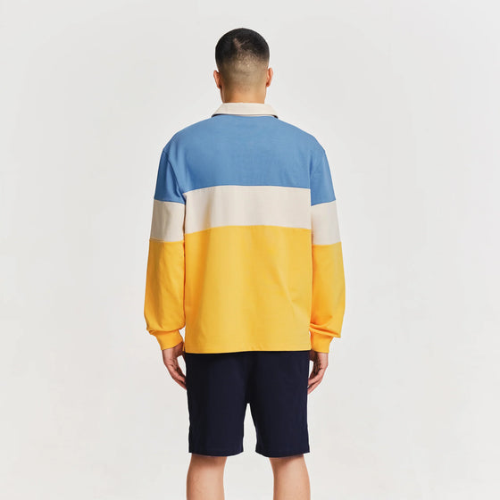 STRIVE RUGBY SHIRT AZURE