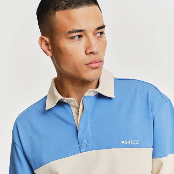 STRIVE RUGBY SHIRT AZURE