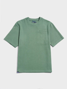  DOUBLE RIB POCKET T-SHIRT DARK FOREST