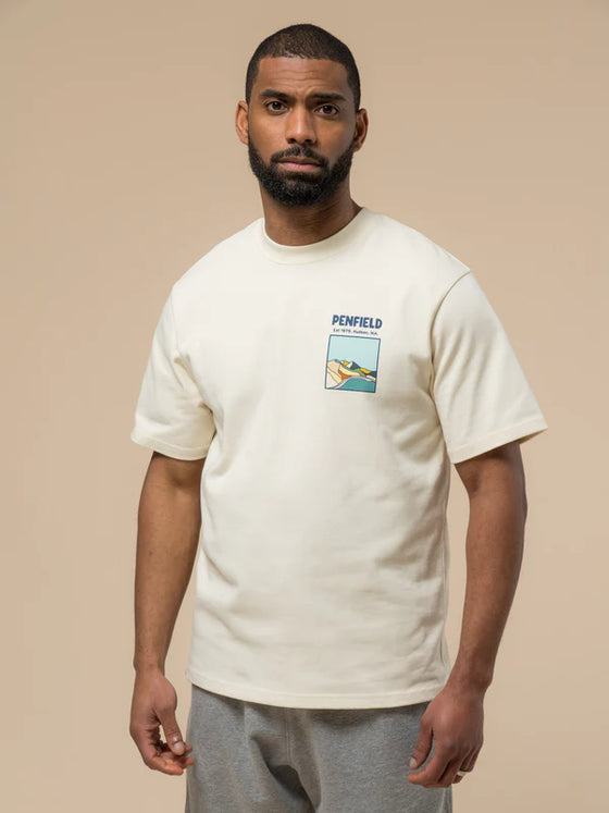 BLOCK LANDSCAPE T-SHIRT VANILLA ICE