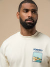 BLOCK LANDSCAPE T-SHIRT VANILLA ICE