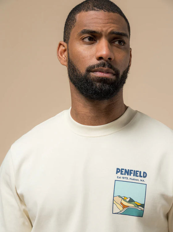 BLOCK LANDSCAPE T-SHIRT VANILLA ICE