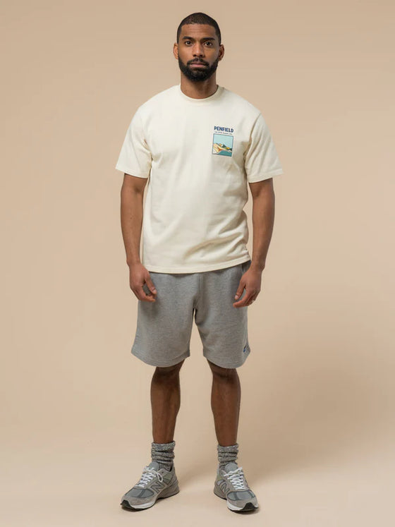 BLOCK LANDSCAPE T-SHIRT VANILLA ICE