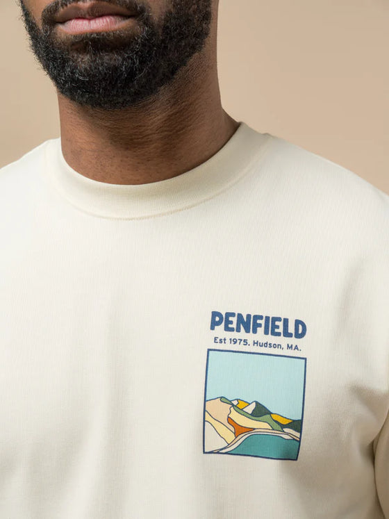 BLOCK LANDSCAPE T-SHIRT VANILLA ICE