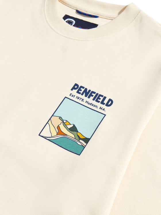 BLOCK LANDSCAPE T-SHIRT VANILLA ICE