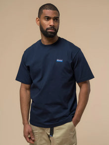  FISHING BEAR T-SHIRT NAVY
