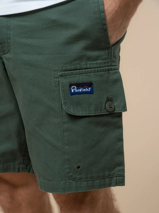 QUINCY CARGO SHORTS DARK FOREST