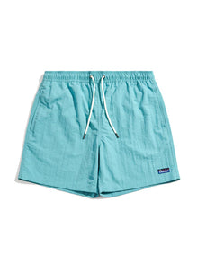  PACKABLE SWIM SHORTS DUSTY TURQUOISE