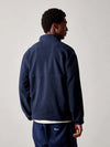 GRAYLOCK 1/2 ZIP FLEECE NAVY BLAZER