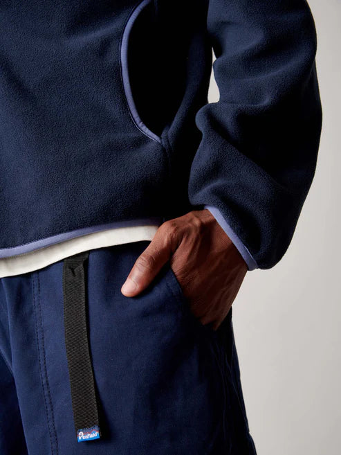 GRAYLOCK 1/2 ZIP FLEECE NAVY BLAZER