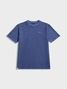  TEXTURE T-SHIRT BLUE INDIGO