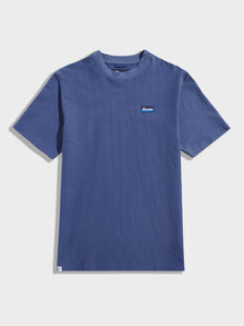  TEXTURE T-SHIRT BLUE INDIGO