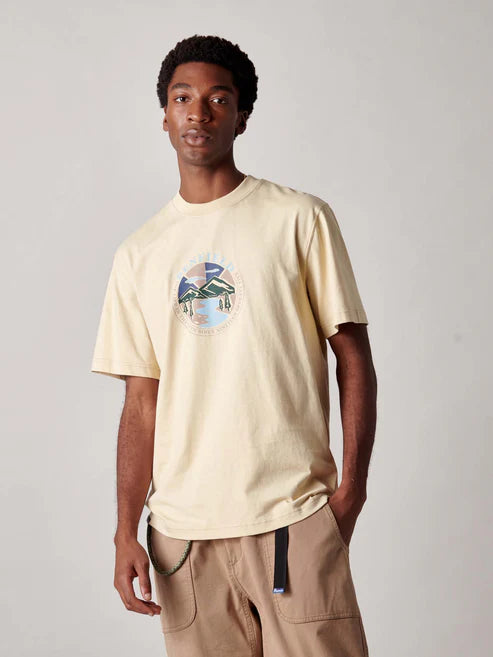 RIVERVIEW T-SHIRT BROWN RICE