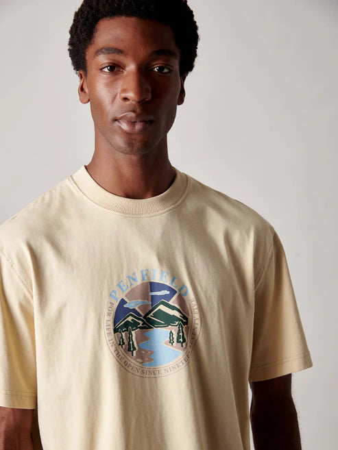 RIVERVIEW T-SHIRT BROWN RICE