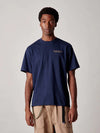 WILD BEAR T-SHIRT NAVY BLUE
