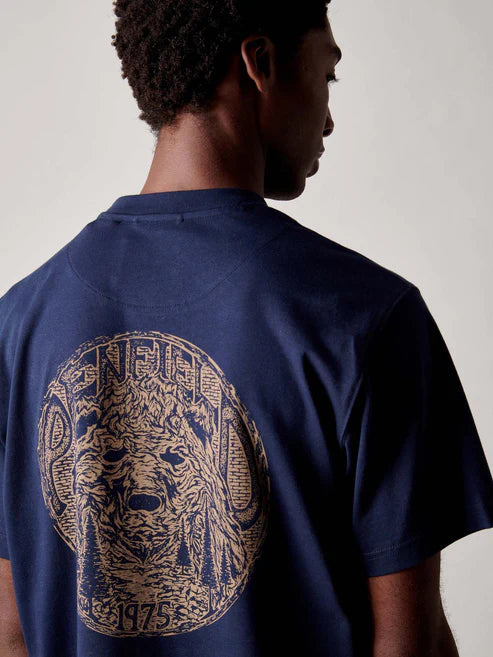 WILD BEAR T-SHIRT NAVY BLUE
