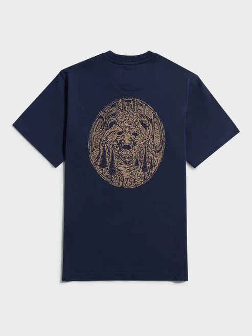 WILD BEAR T-SHIRT NAVY BLUE