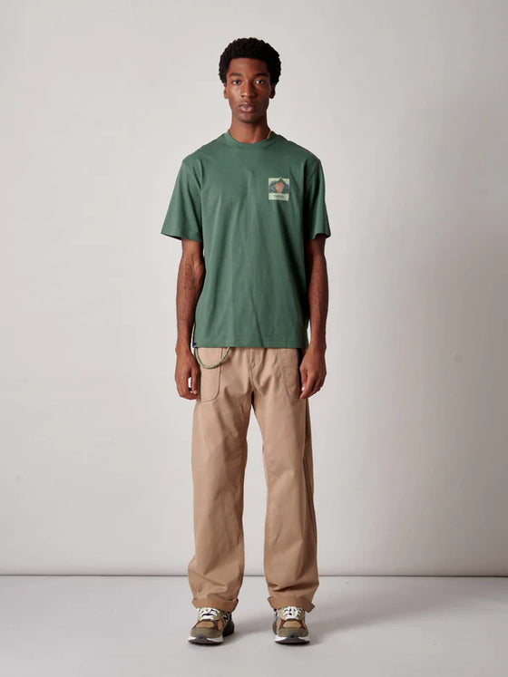 FOREFOUNDER MOUNTAIN BACK T-SHIRT CILANTRO GREEN