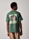 FOREFOUNDER MOUNTAIN BACK T-SHIRT CILANTRO GREEN