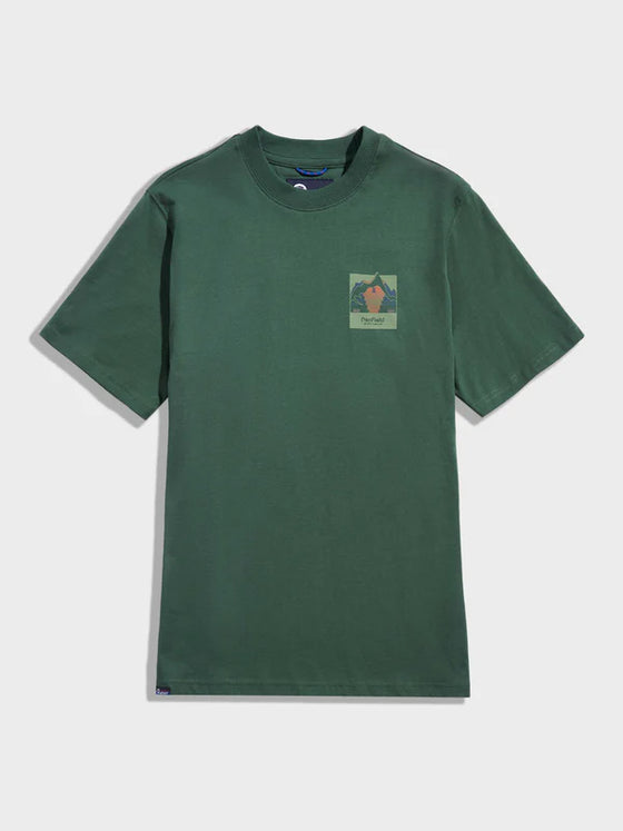 FOREFOUNDER MOUNTAIN BACK T-SHIRT CILANTRO GREEN